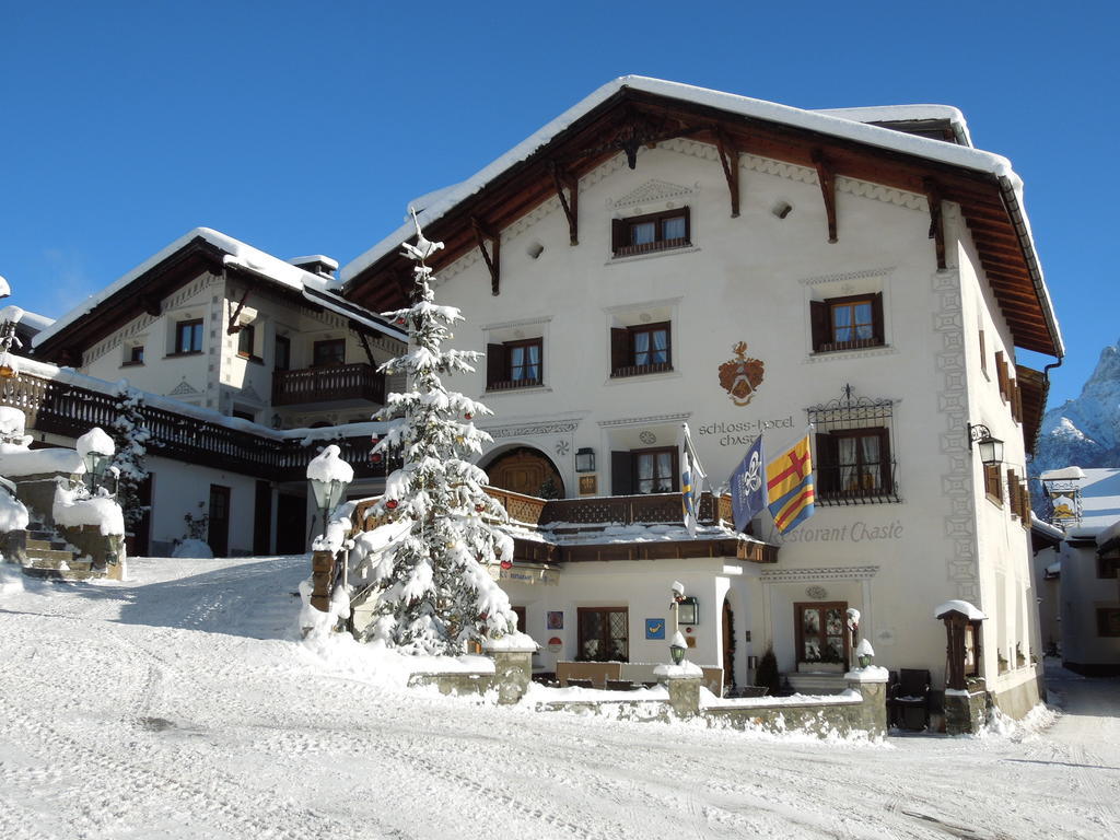 Schlosshotel Chaste Tarasp Buitenkant foto